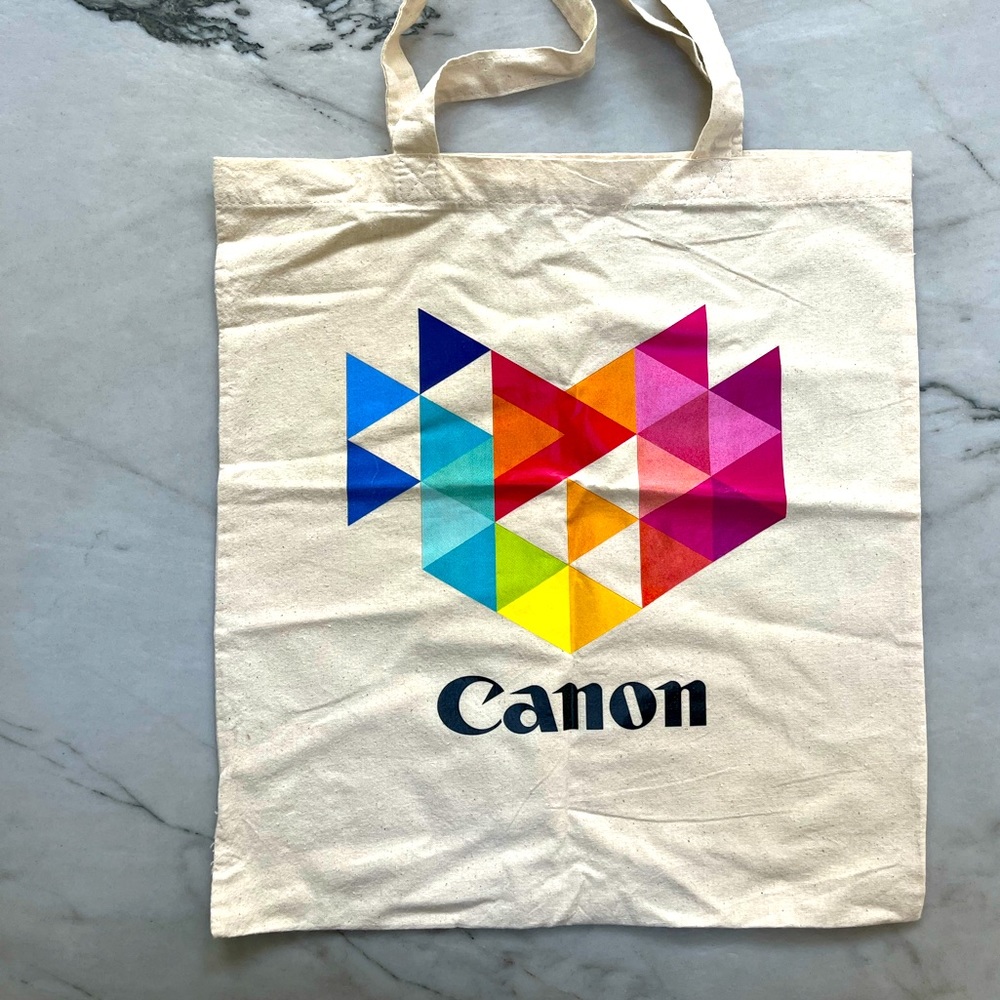 Tote bag || canon with geometric pattern